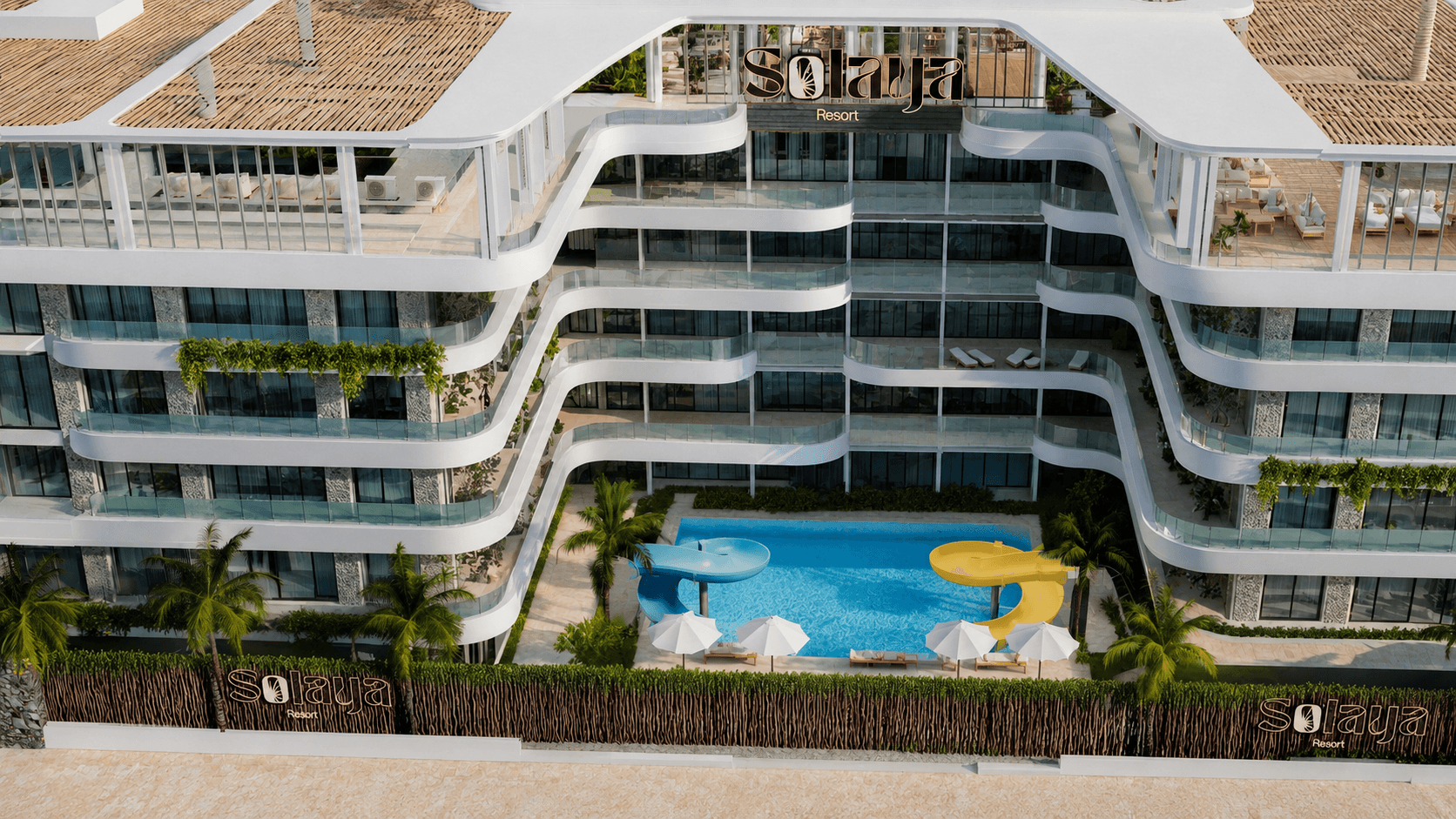 Solaya Resort Hurghada residential architecture visualization
