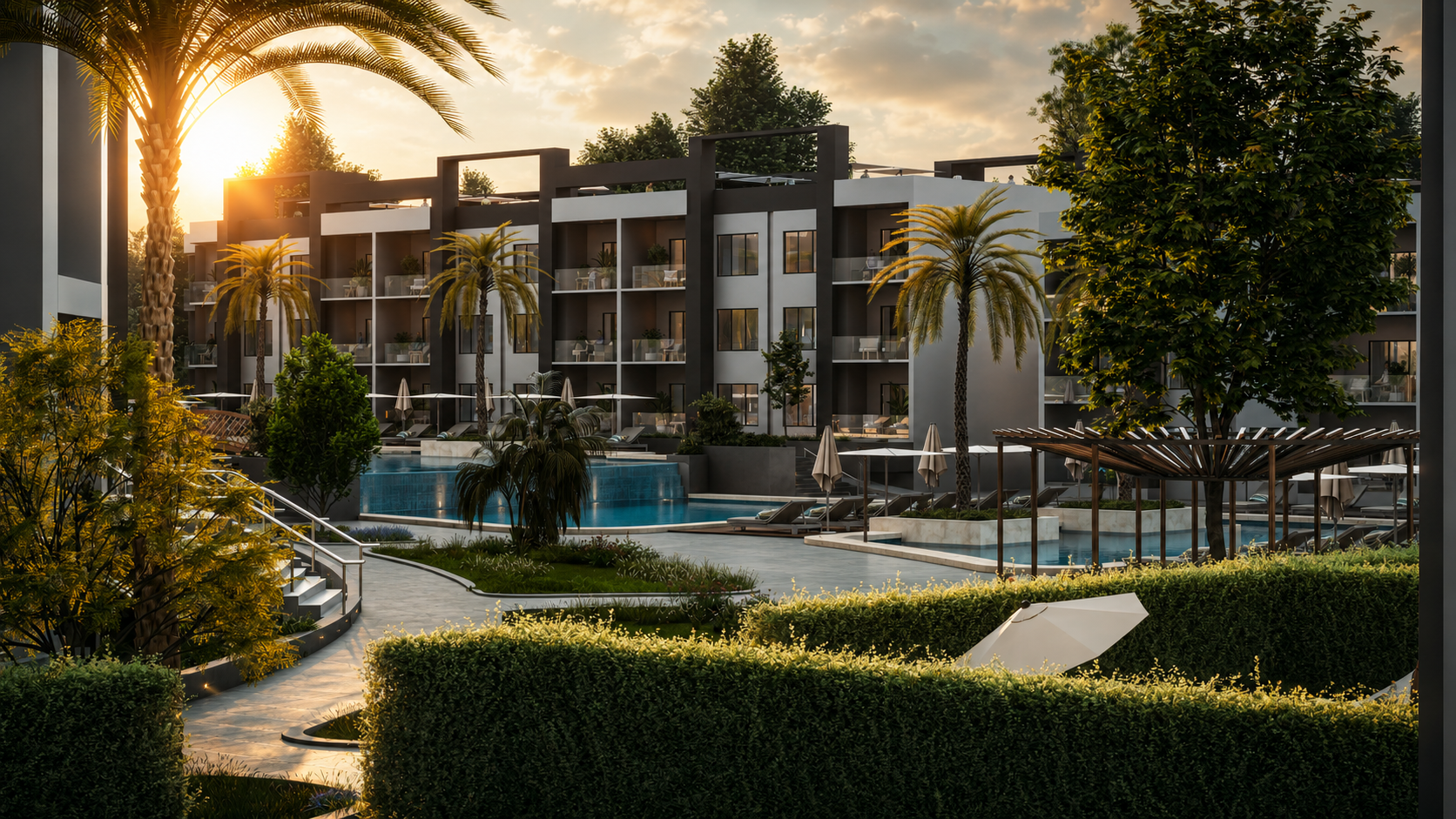 Ready apartment versus new-build apartment in Port Ghalib - Corallo Residence and Port Ghalib visual 1