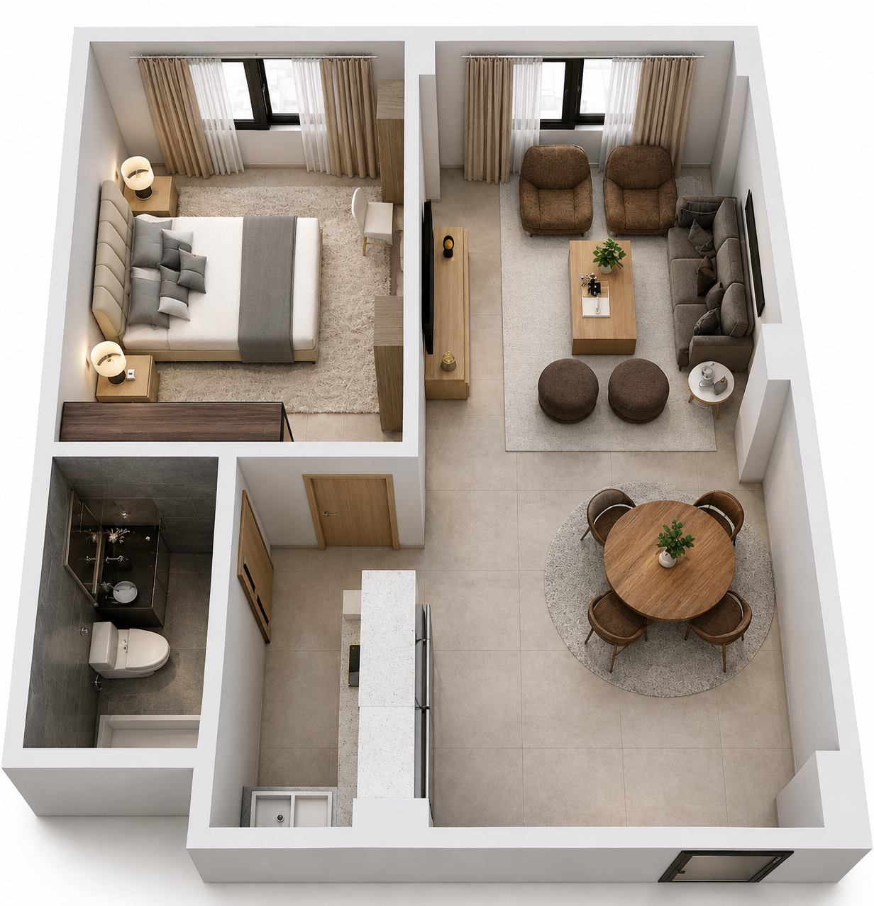 Apartment at Al Meria Resort  in Hadaba