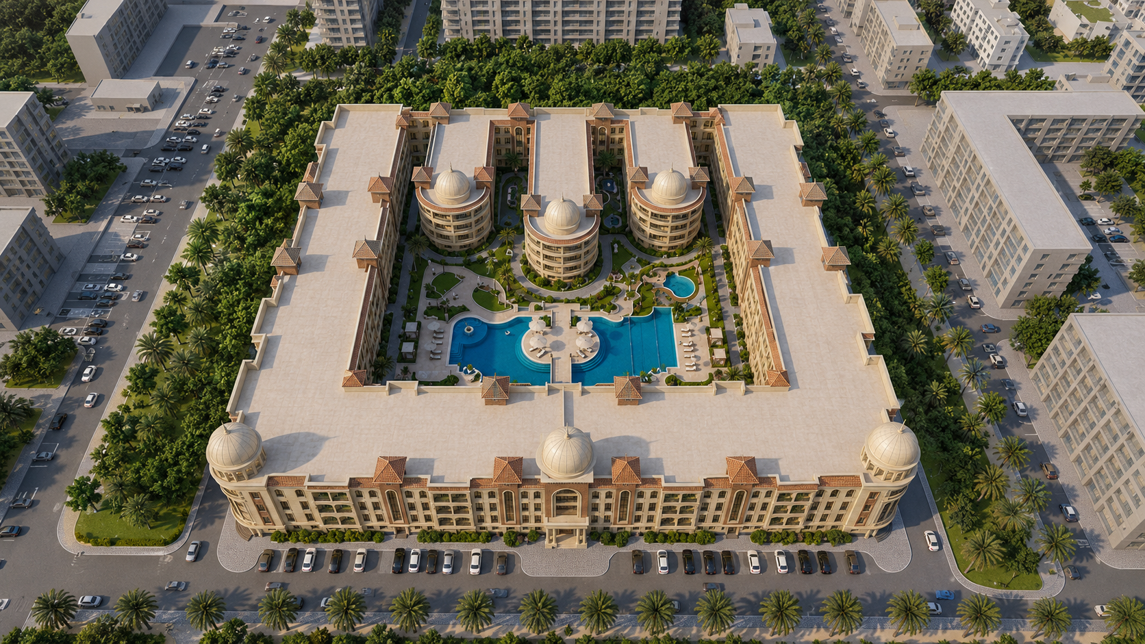 Al Meria Resort  property development in Hadaba