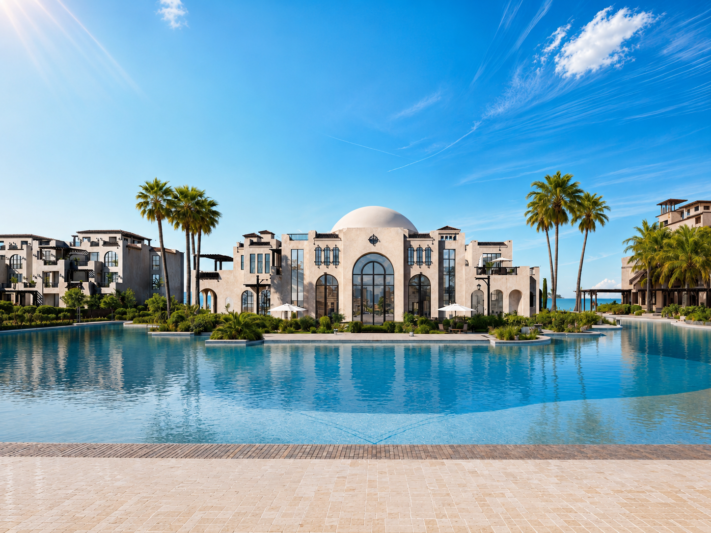 Beach accessibility and walking distance to the shore