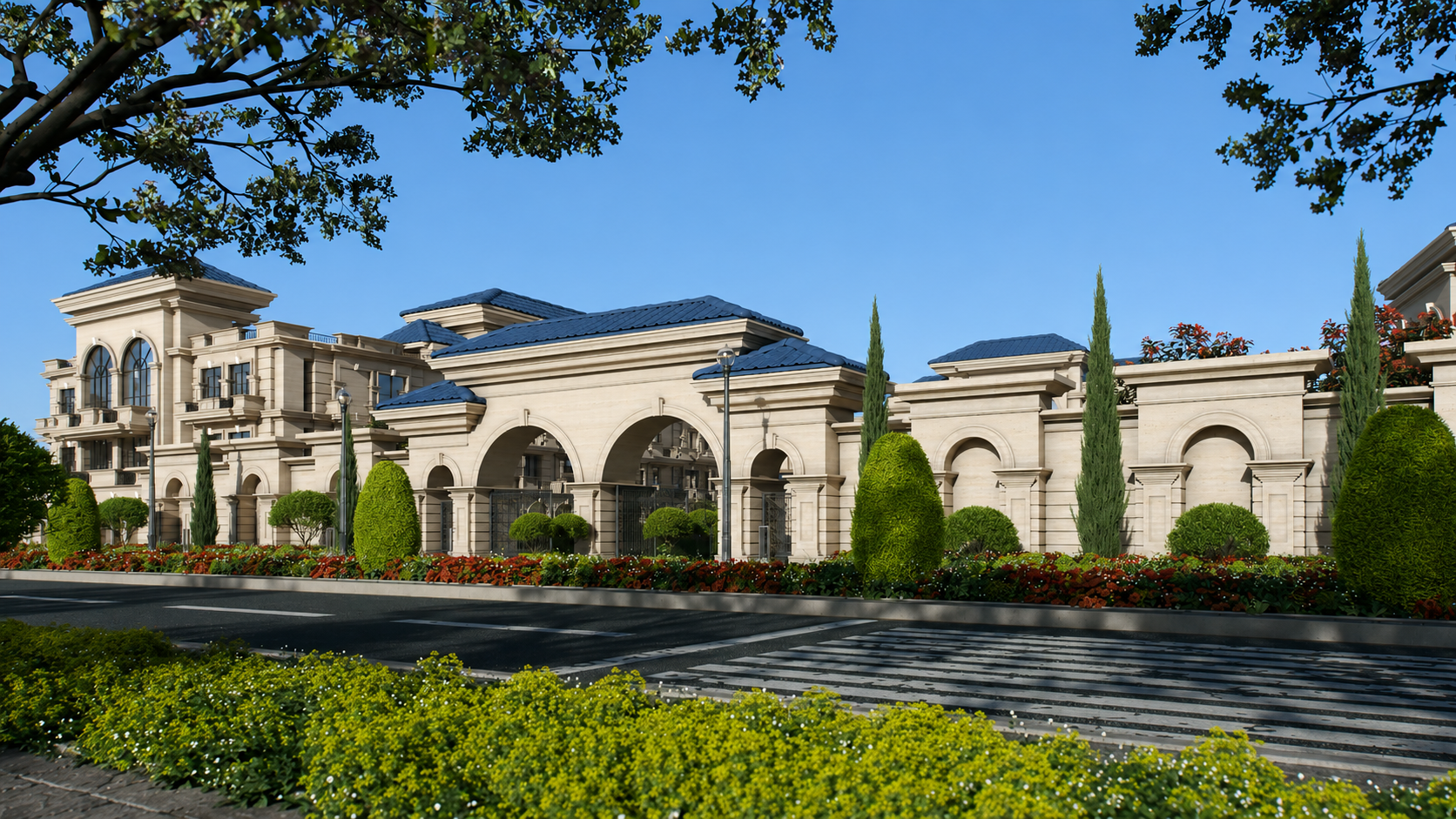 Aurora Palace residential design supporting apartment selection